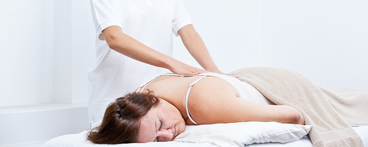 Bowen Therapy treatment session